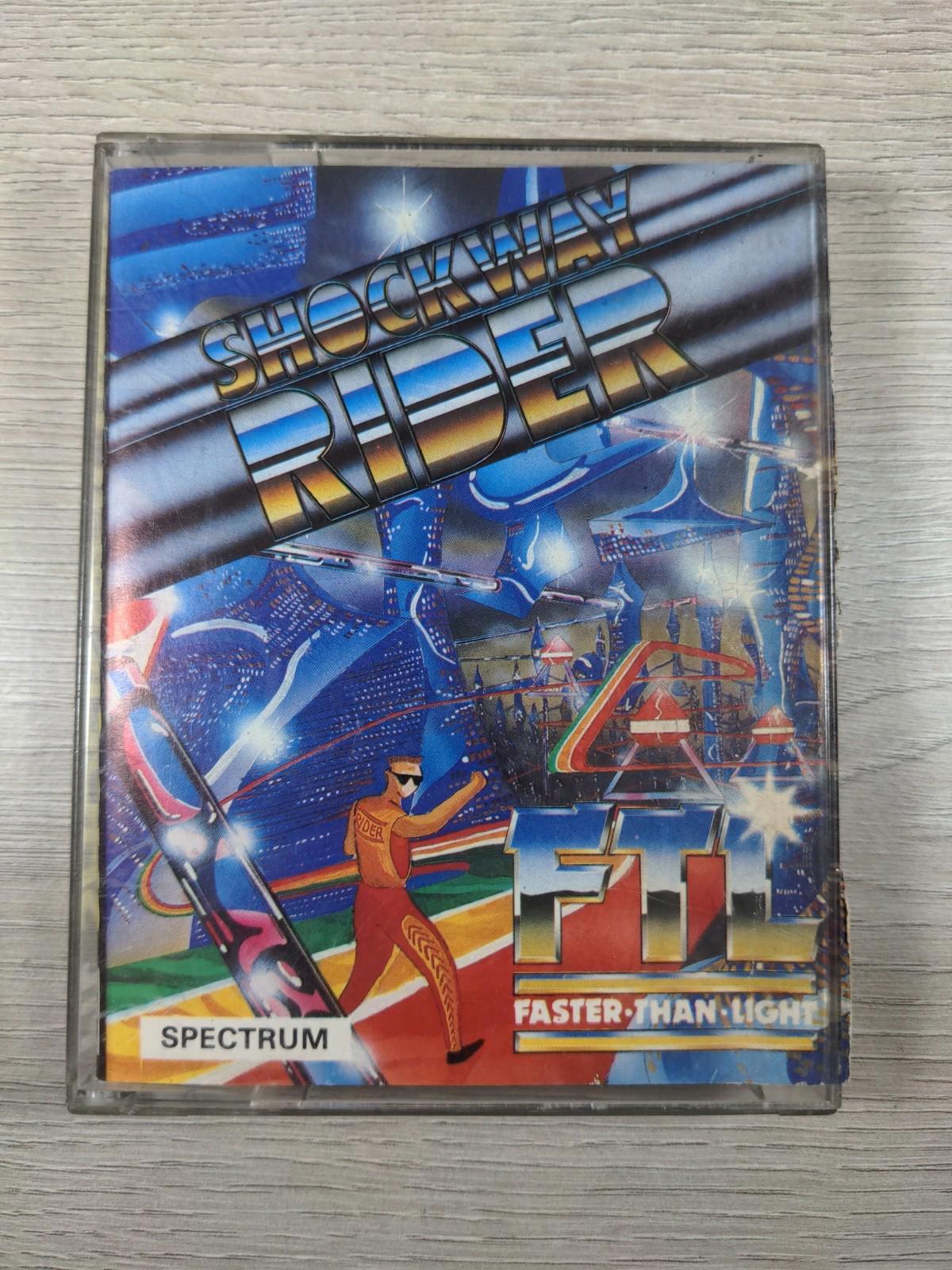 Shockway Rider FTL ZX Spectrum Game Cassette Tested & Working
