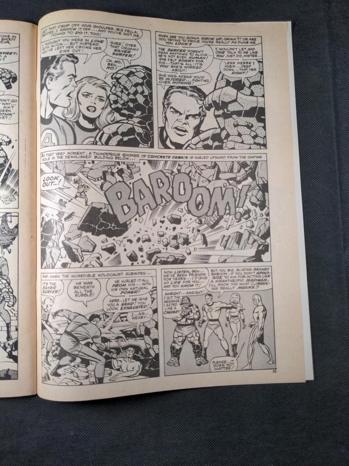 Mighty World of Marvel Comic Issue No 114 December 1974 Marvel UK Vintage Comic
