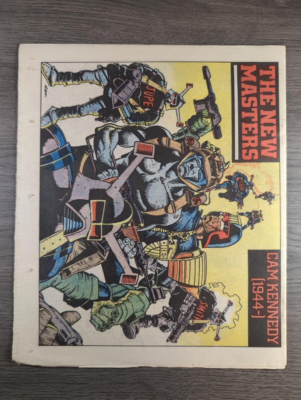 2000AD Prog 460 Featuring Judge Dread Comic 8th March 1986 Vintage Retro Comic