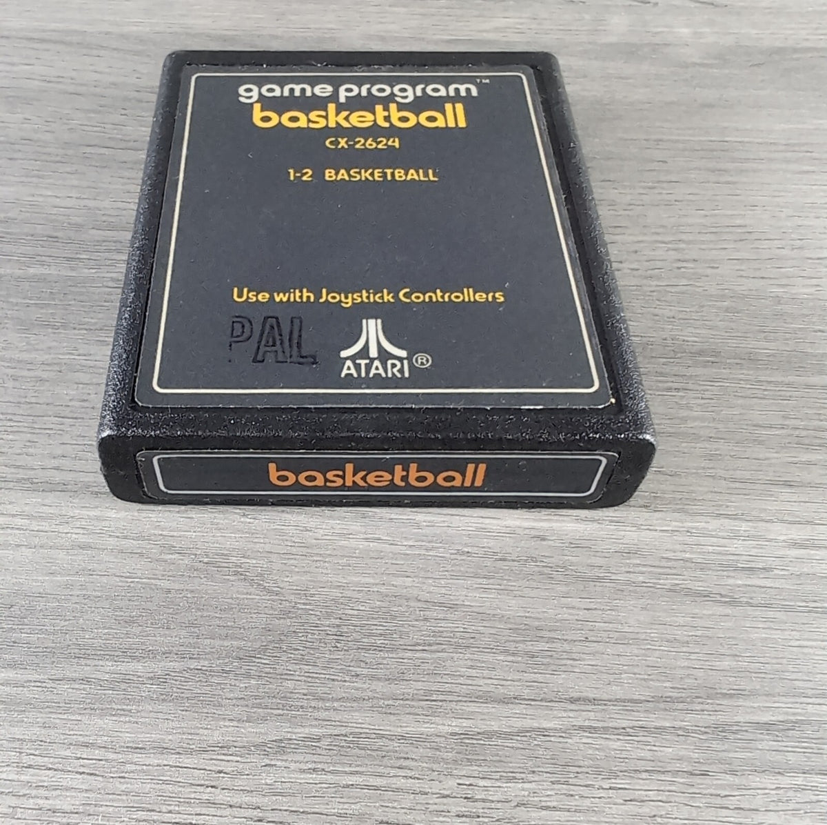 Basketball Atari 2600 Game CX2624 Cartridge & Manual Boxed CIB Tested & Working