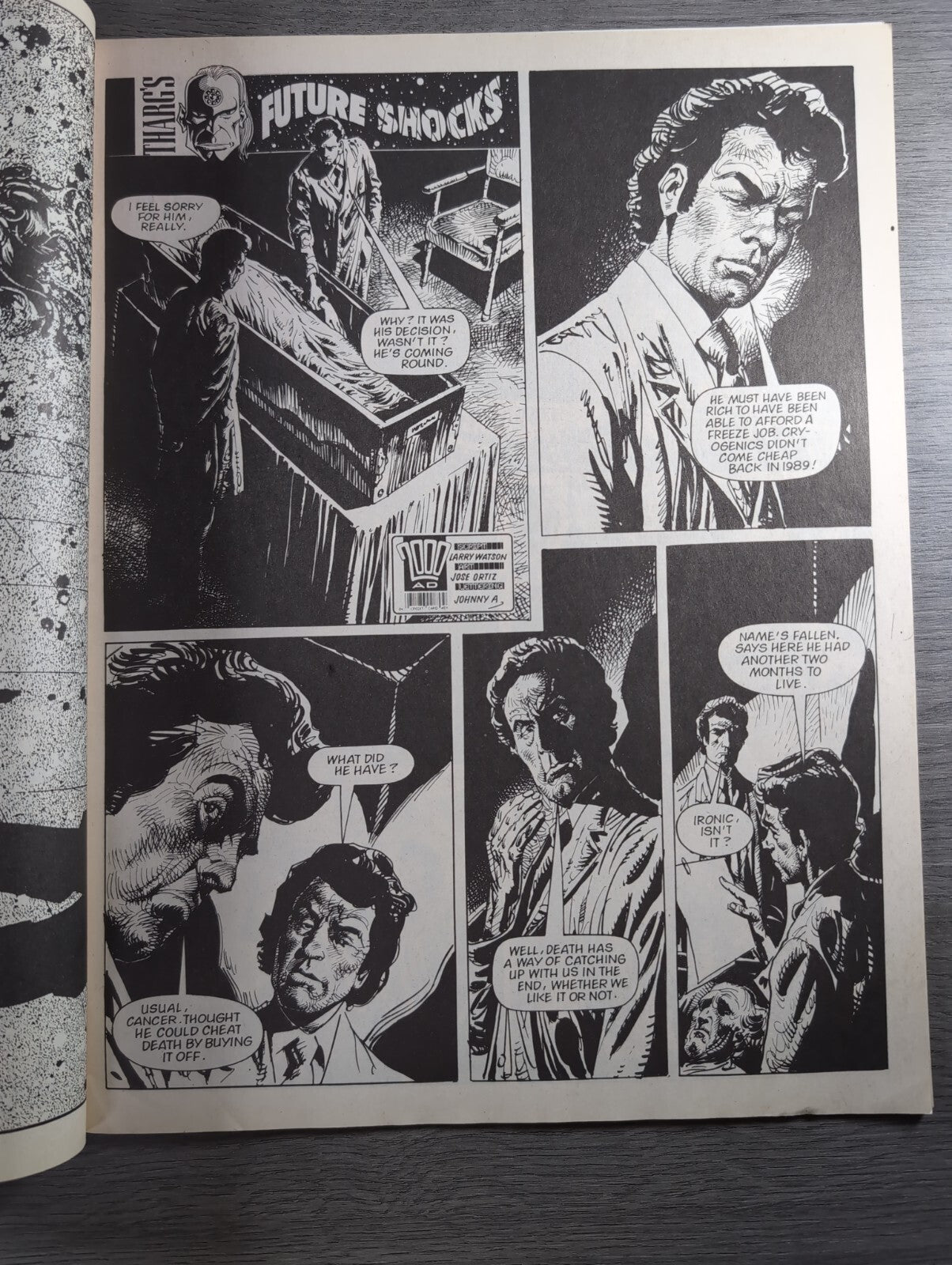 2000AD Prog 609 Featuring Judge Dread Comic 14th Jan 1989 Vintage Retro Comic