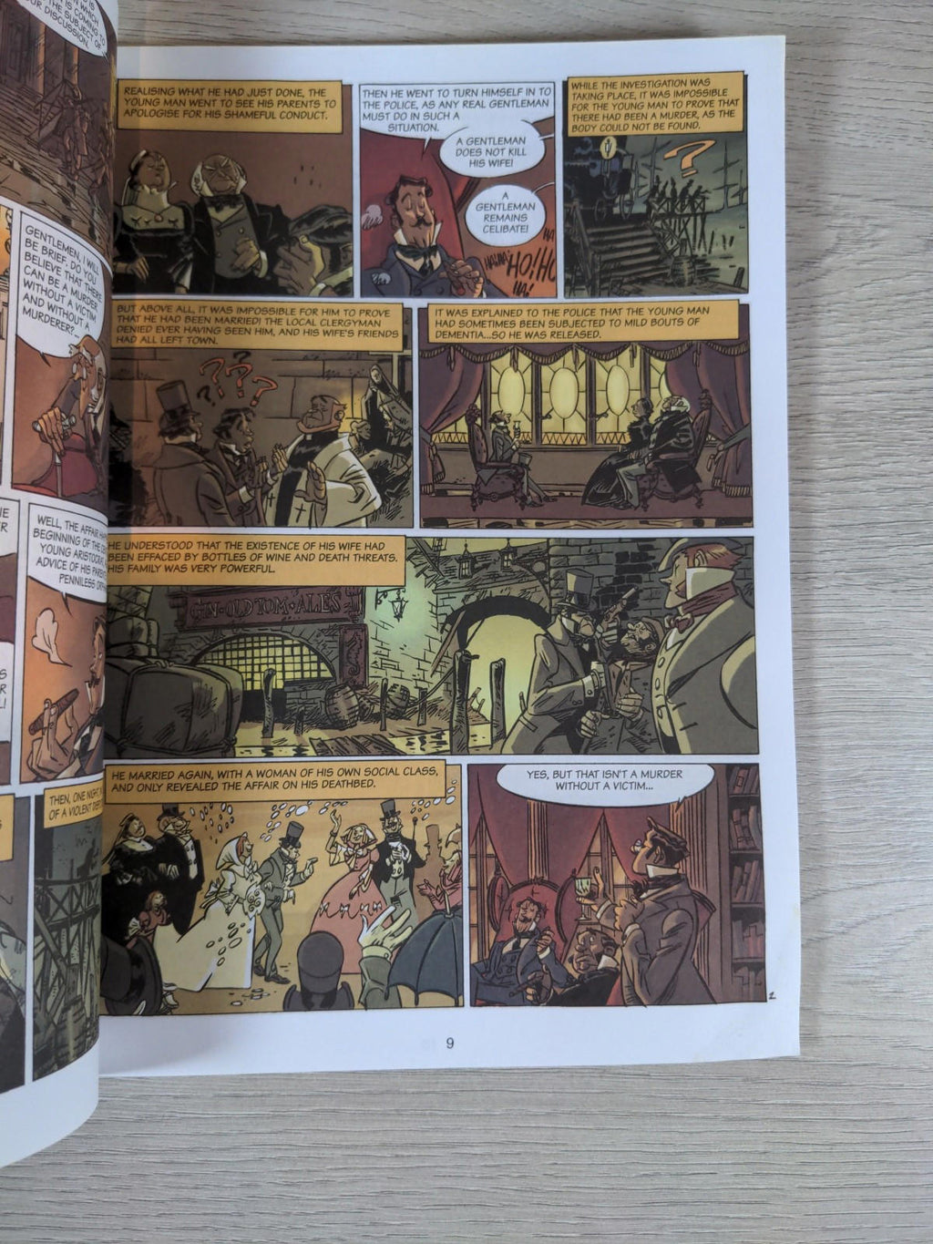 Green Manor Vol 1 Assassins and Gentlemen Bodart & Vehlamann Cinebook Espresso - Retrorama UK