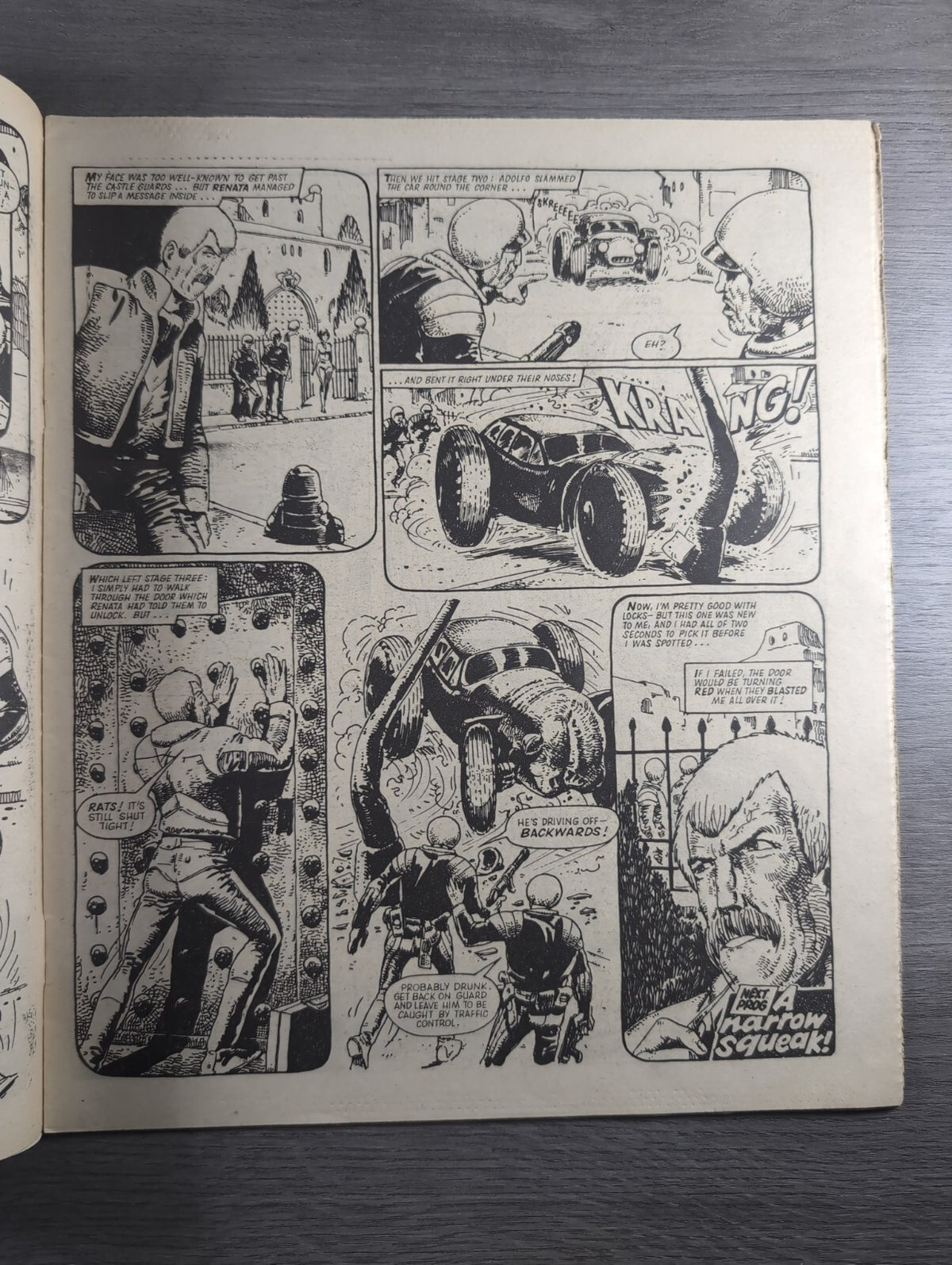 2000AD Prog 398 Featuring Judge Dredd Comic 29th Dec 1984 Vintage Retro Comic