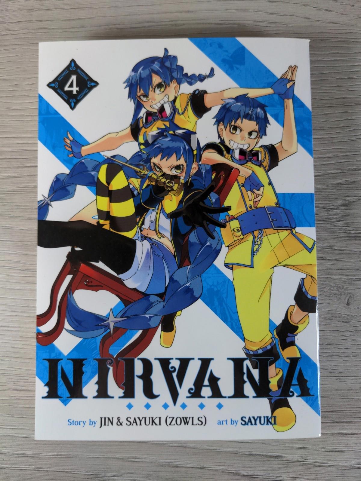 Nirvana Vol. 4 by Zowls Manga Graphic Novel Paperback Book 2019 - Retrorama UK