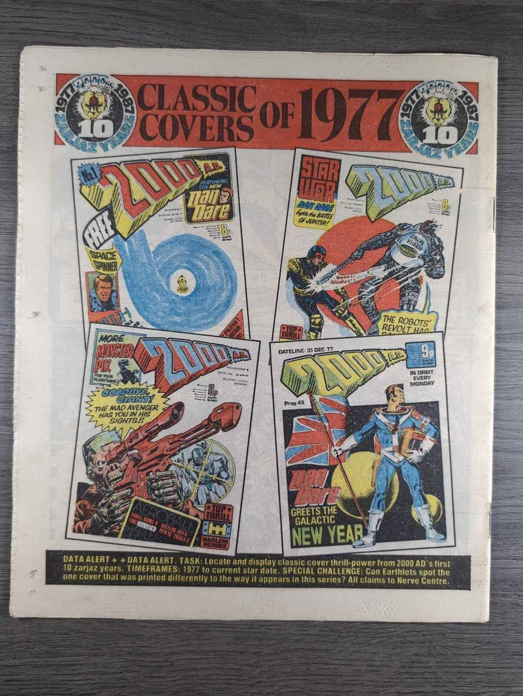 2000AD Prog 513 Featuring Judge Dread Comic 14th March 1987 Vintage Retro Comic