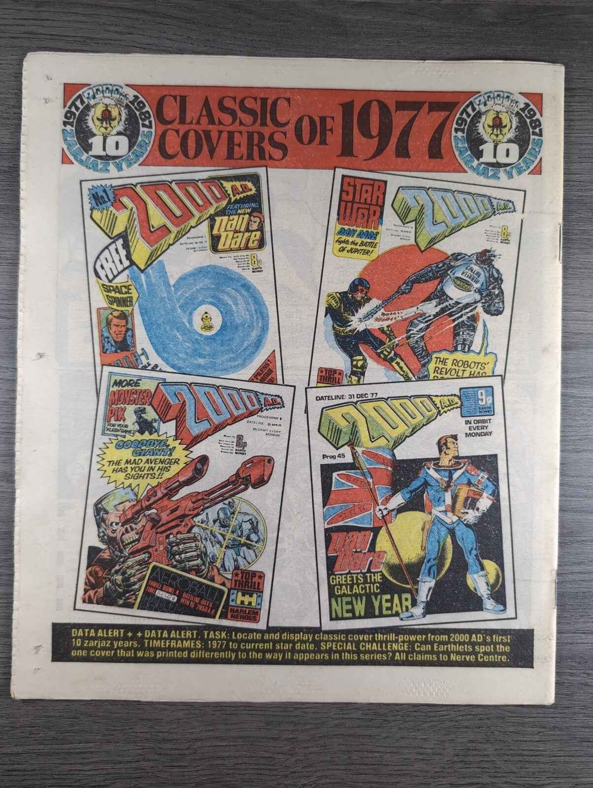 2000AD Prog 513 Featuring Judge Dread Comic 14th March 1987 Vintage Retro Comic