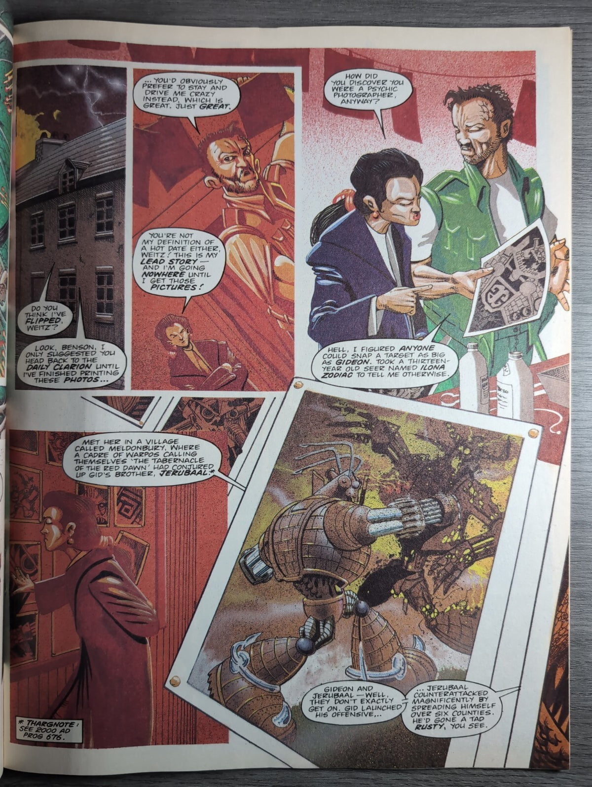 2000AD Prog 833 Featuring Judge Dredd Comic 1st May 1993 Vintage Retro Comic