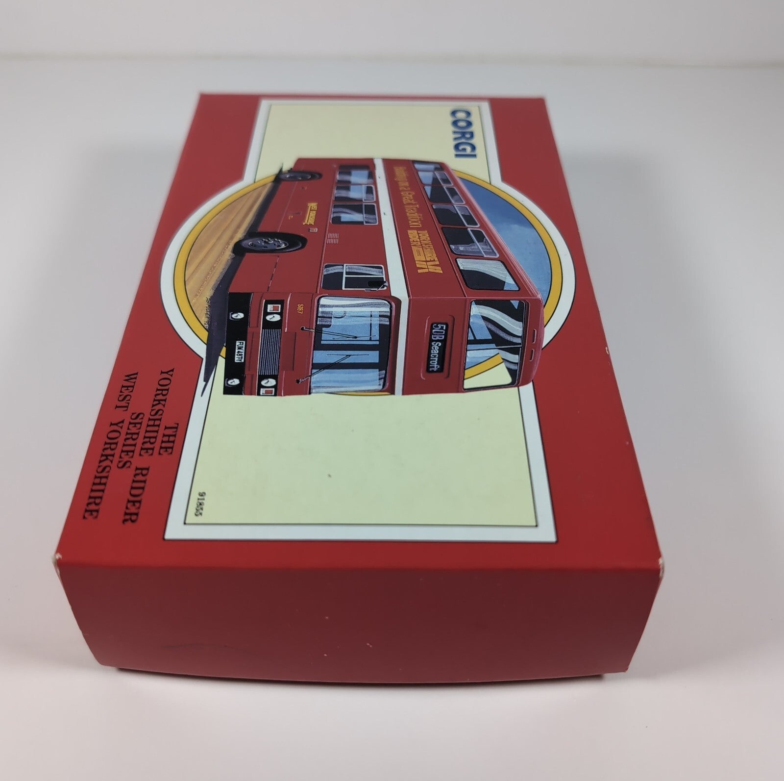 Corgi The Yorkshire Rider Series 91855 West Yorkshire Double Bus Die-Cast Model