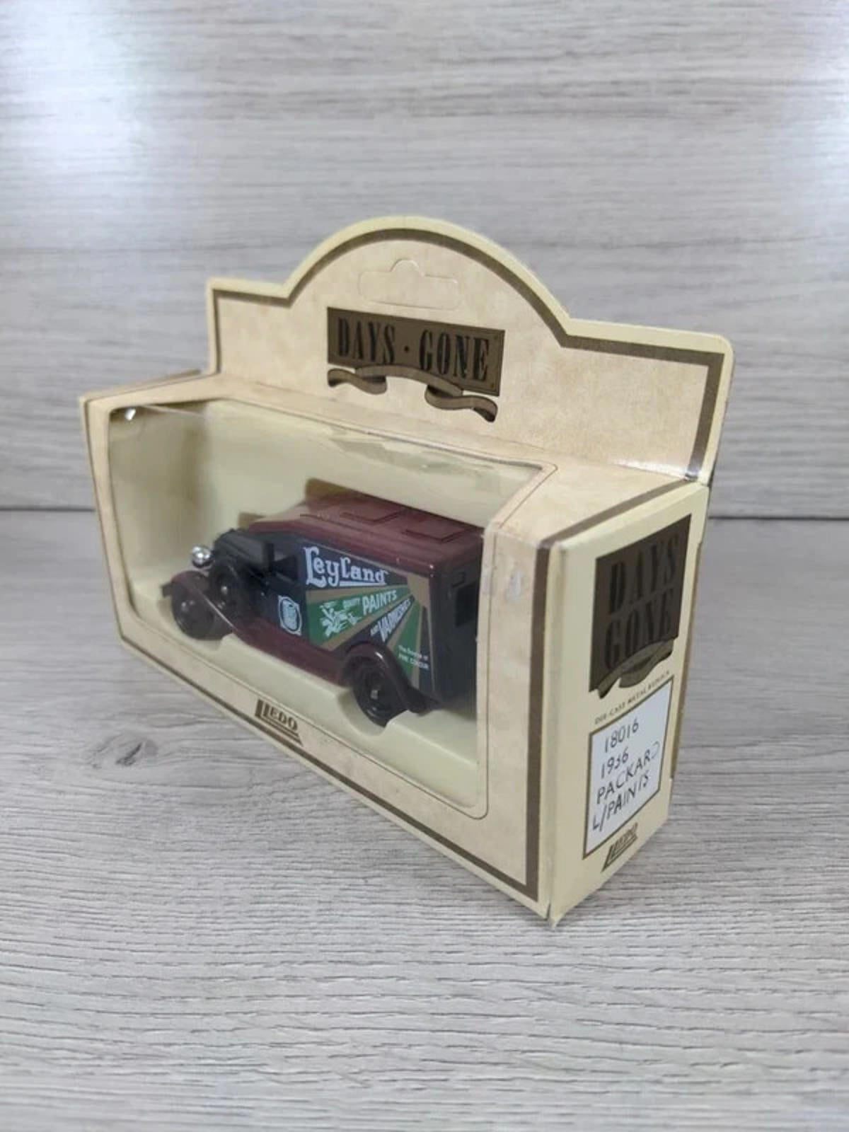 Lledo Days Gone 1836 Packard Leyland Paints 18016 Diecast Model Van - Retrorama UK