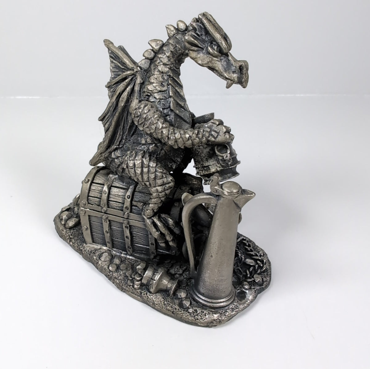 Myth & Magic In Search Of The Key 9020 The Tudor Mint Pewter Metal Figure