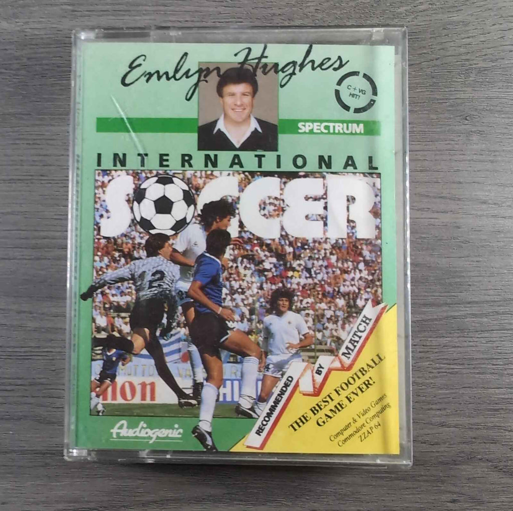 Emlyn Hughes International Soccer ZX Spectrum Game Tested & Working