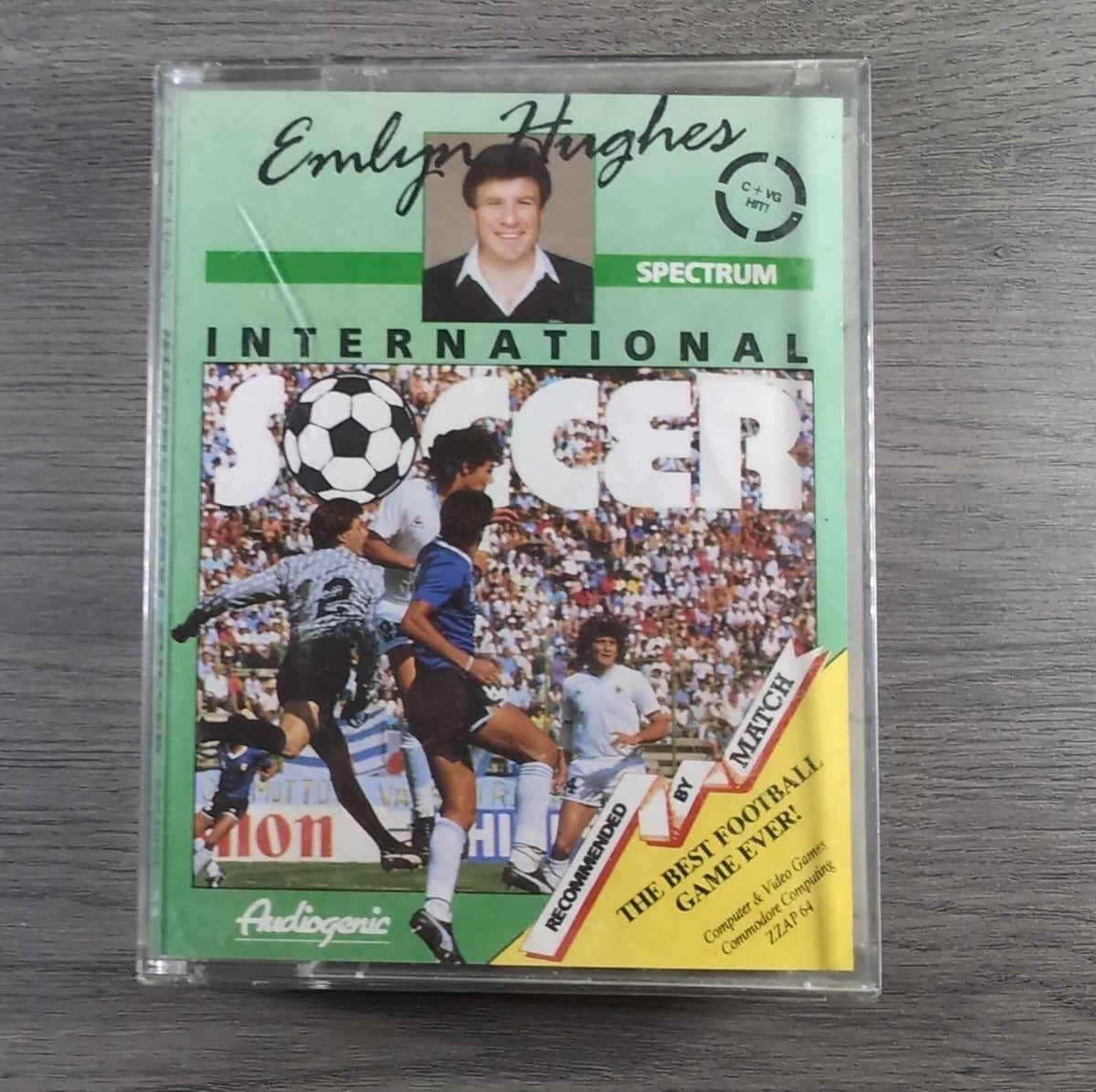 Emlyn Hughes International Soccer ZX Spectrum Game Tested & Working
