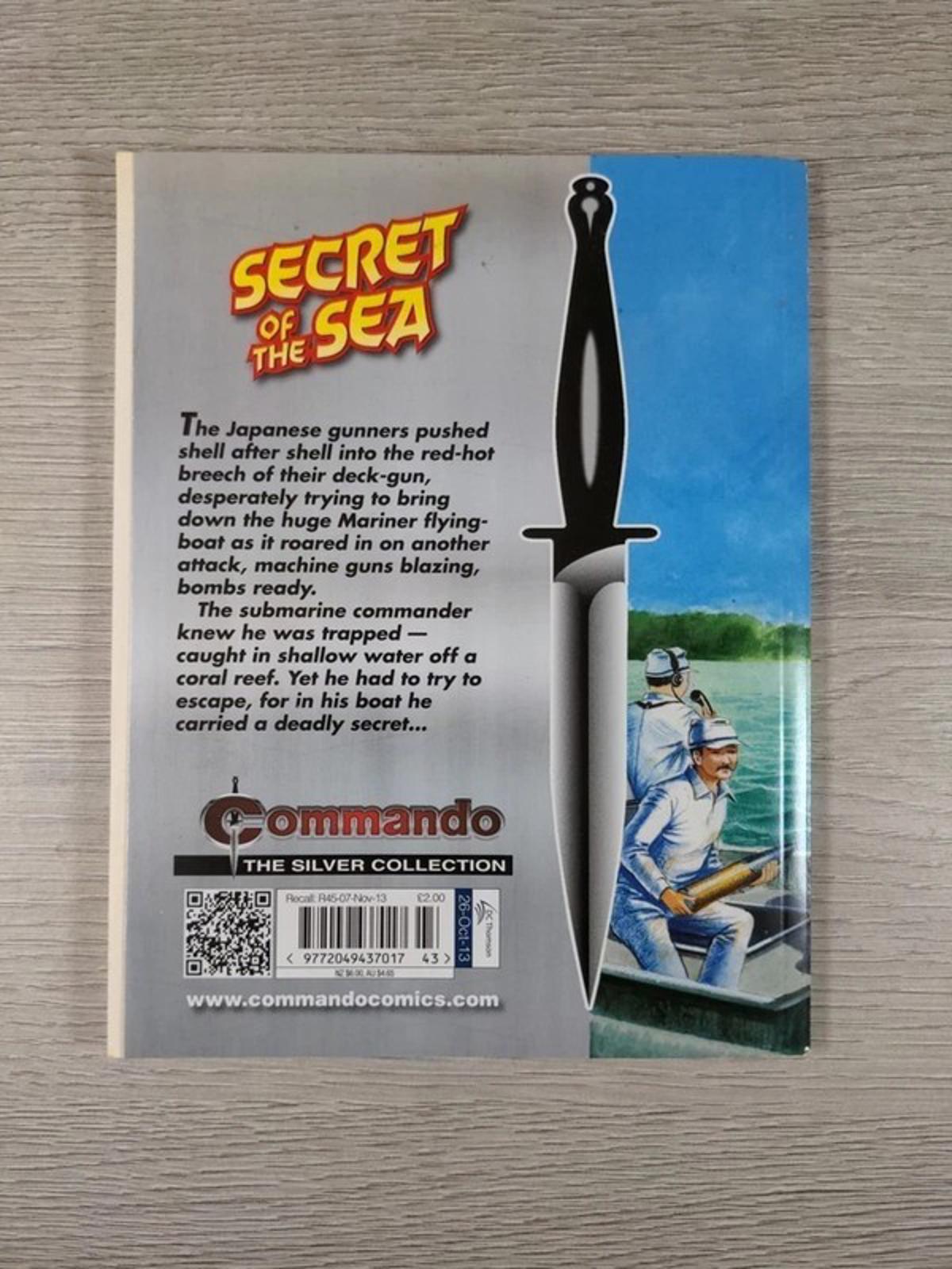 Commando Comic Issue Number 4650 Secret Of The Sea - Retrorama UK