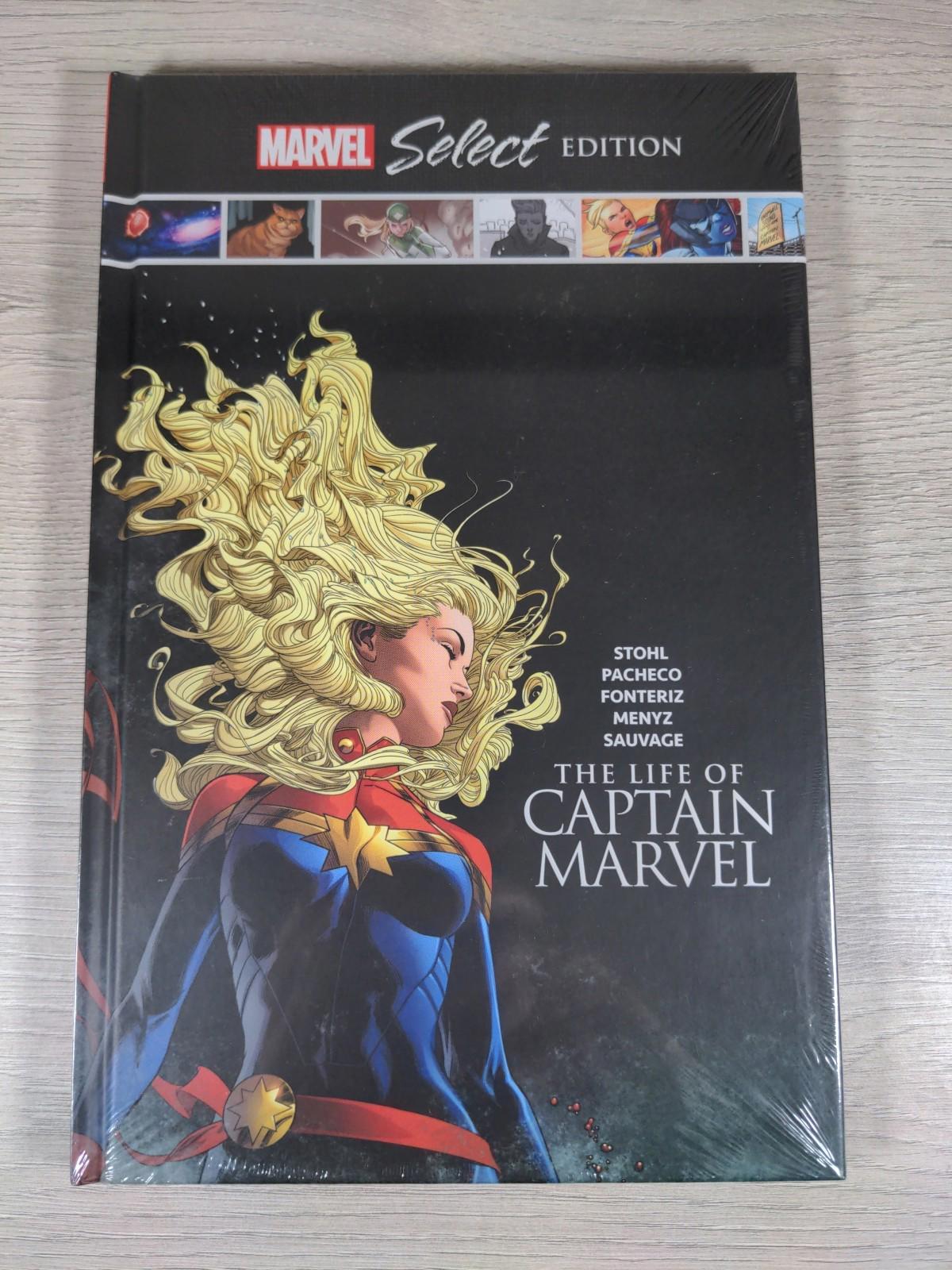 The Life Of Captain Marvel: Marvel Select Edition by Margaret Stohl Hardcover - Retrorama UK
