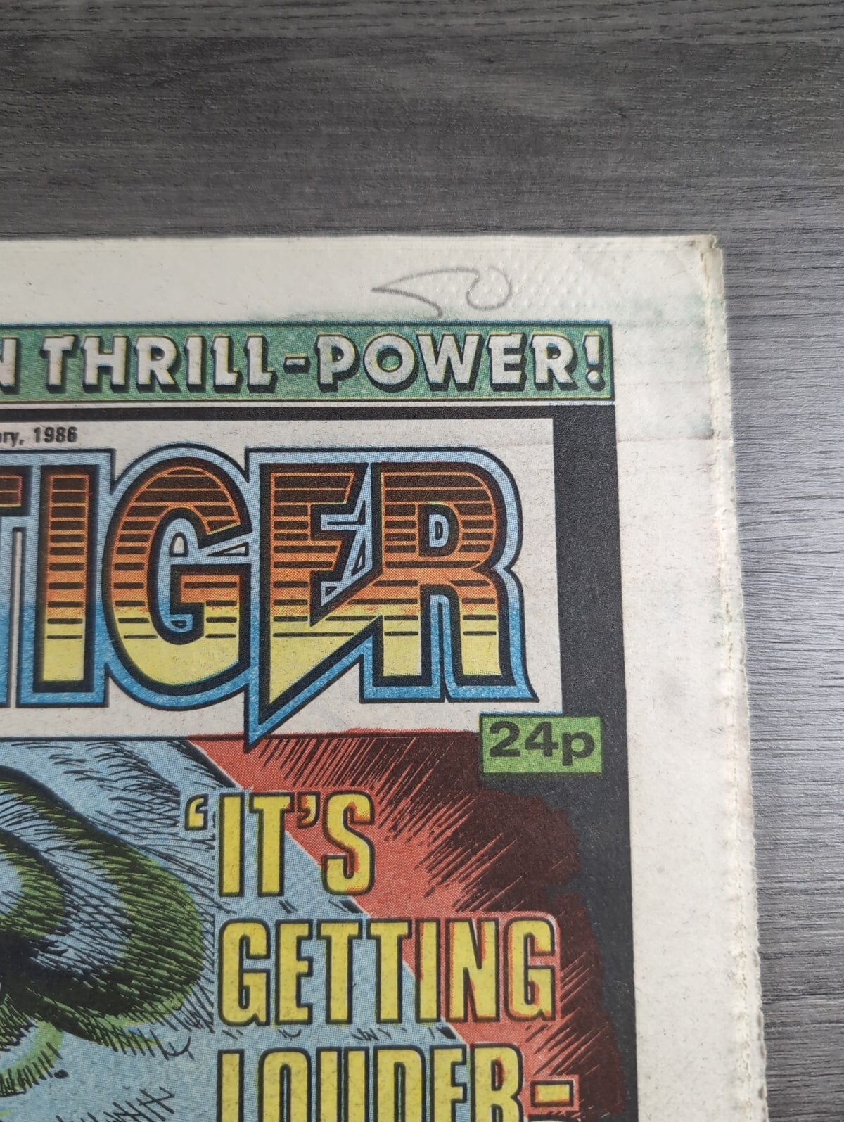 Eagle And Tiger Comic Issue No. 201 25th January 1986 Vintage Retro UK Comic