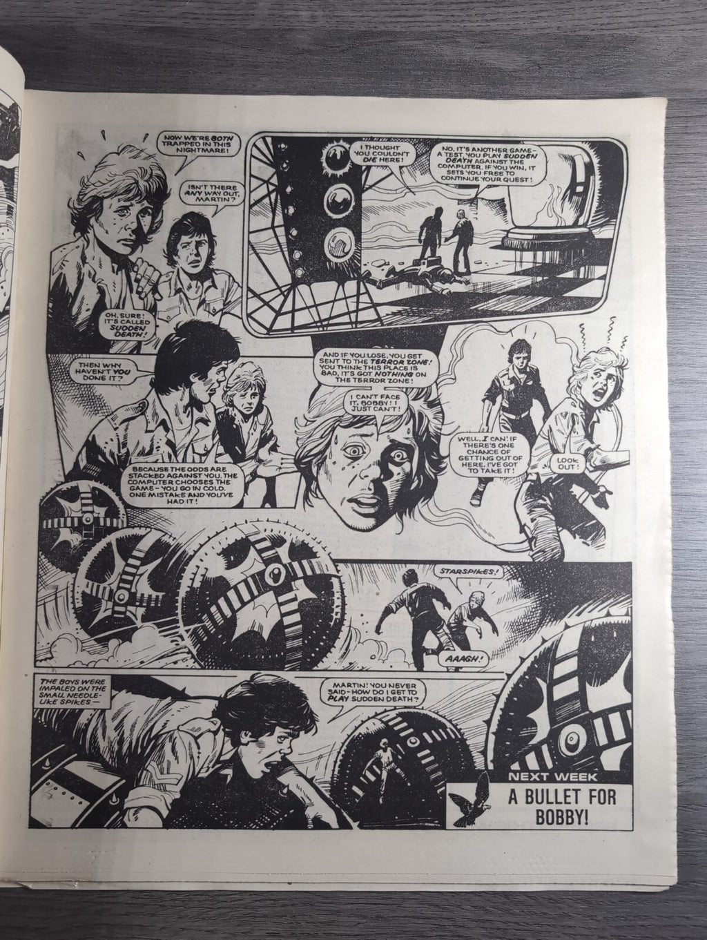 Eagle Comic Issue No. 207 8th March 1988 Vintage Retro UK Comic