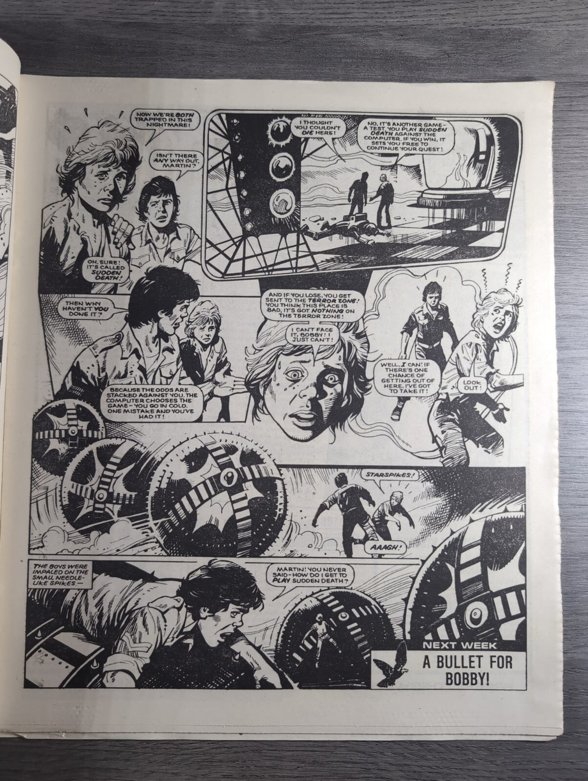 Eagle Comic Issue No. 207 8th March 1988 Vintage Retro UK Comic