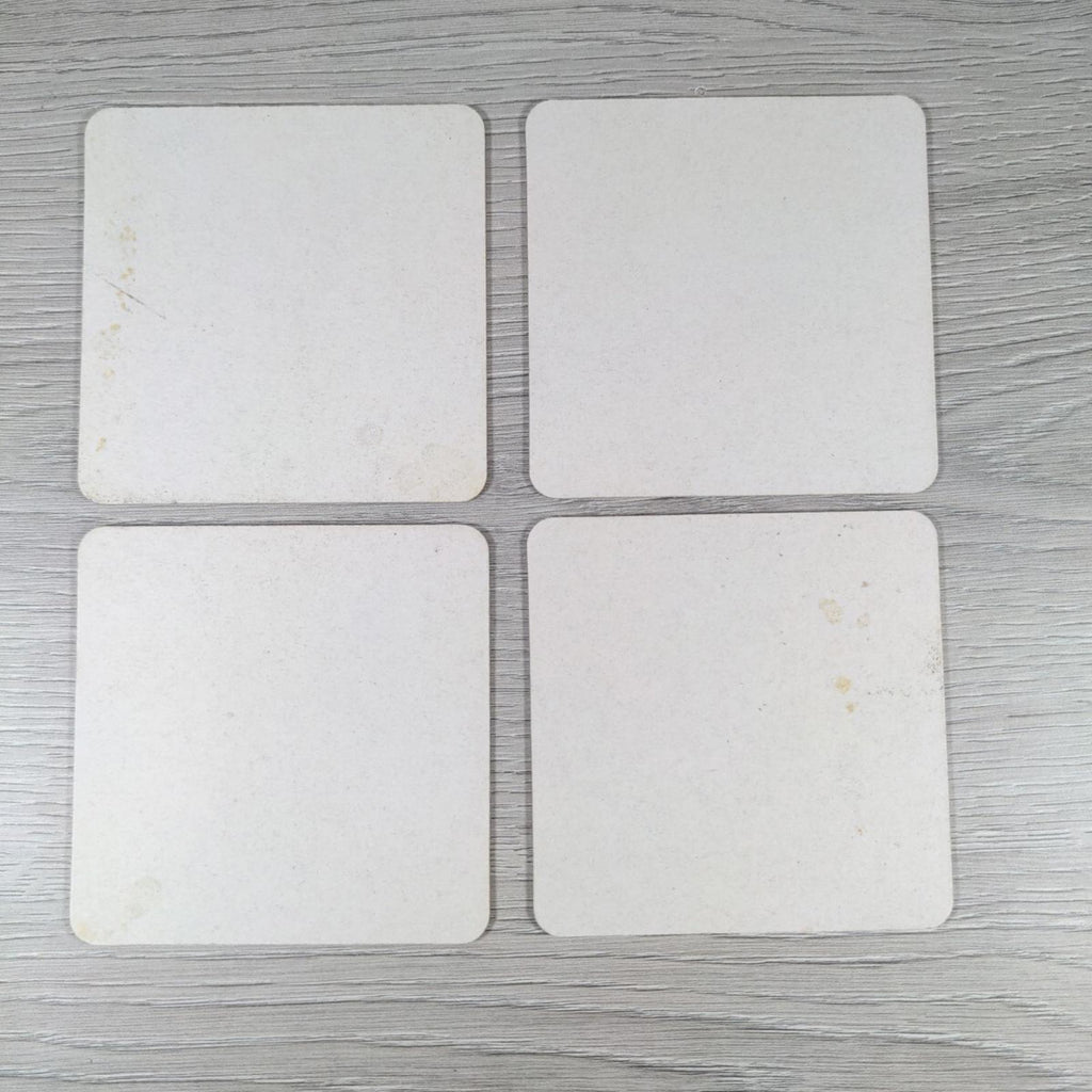 John Smiths 180! 4 x Vintage Beer Mats Pub Bar Coaster Breweriana - Retrorama UK