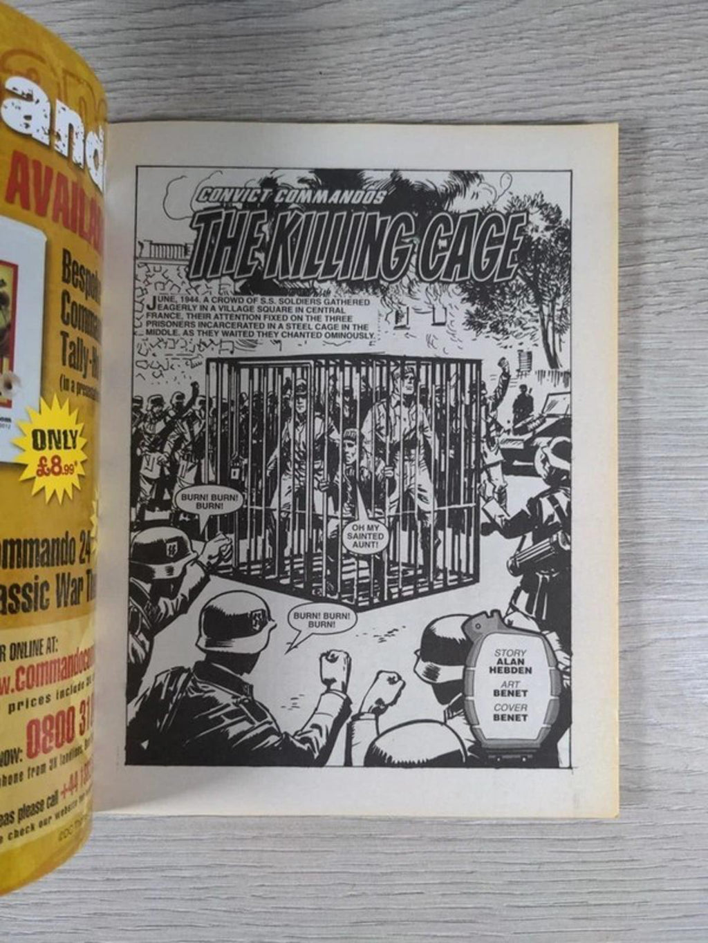 Commando Comic Issue Number 4595 The Killing Cage - Retrorama UK