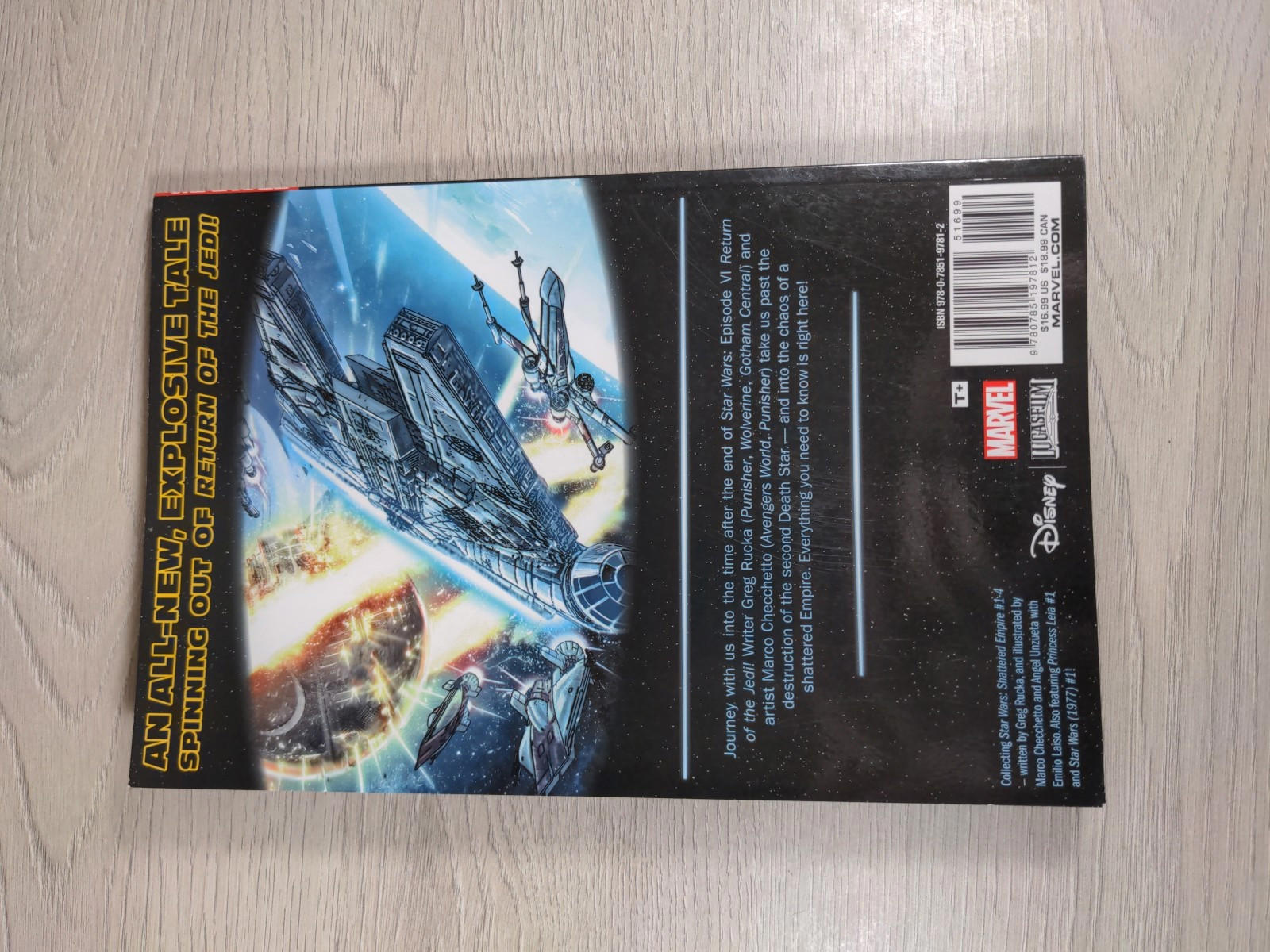 Journey To Star Wars The Force Awakens Shattered Empire Marvel Graphic Novel