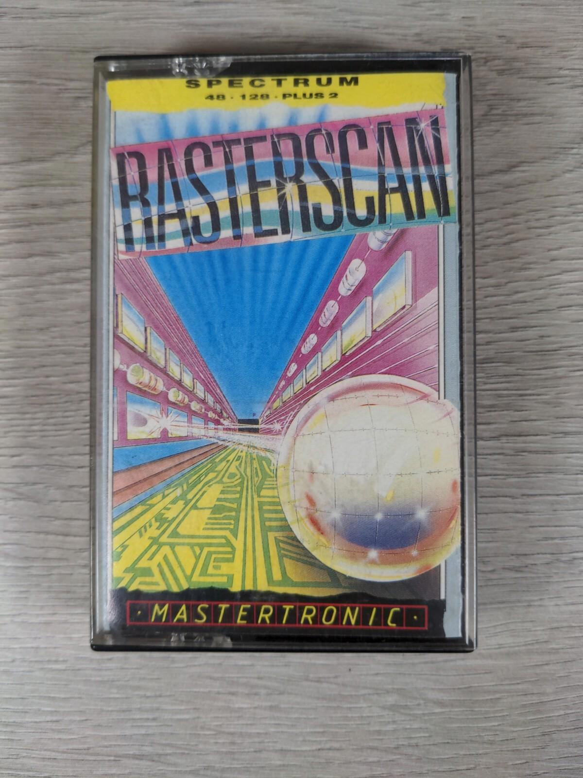 Rasterscan ZX Spectrum 48K 128K Game Cassette Tape Tested & Working Retro Game