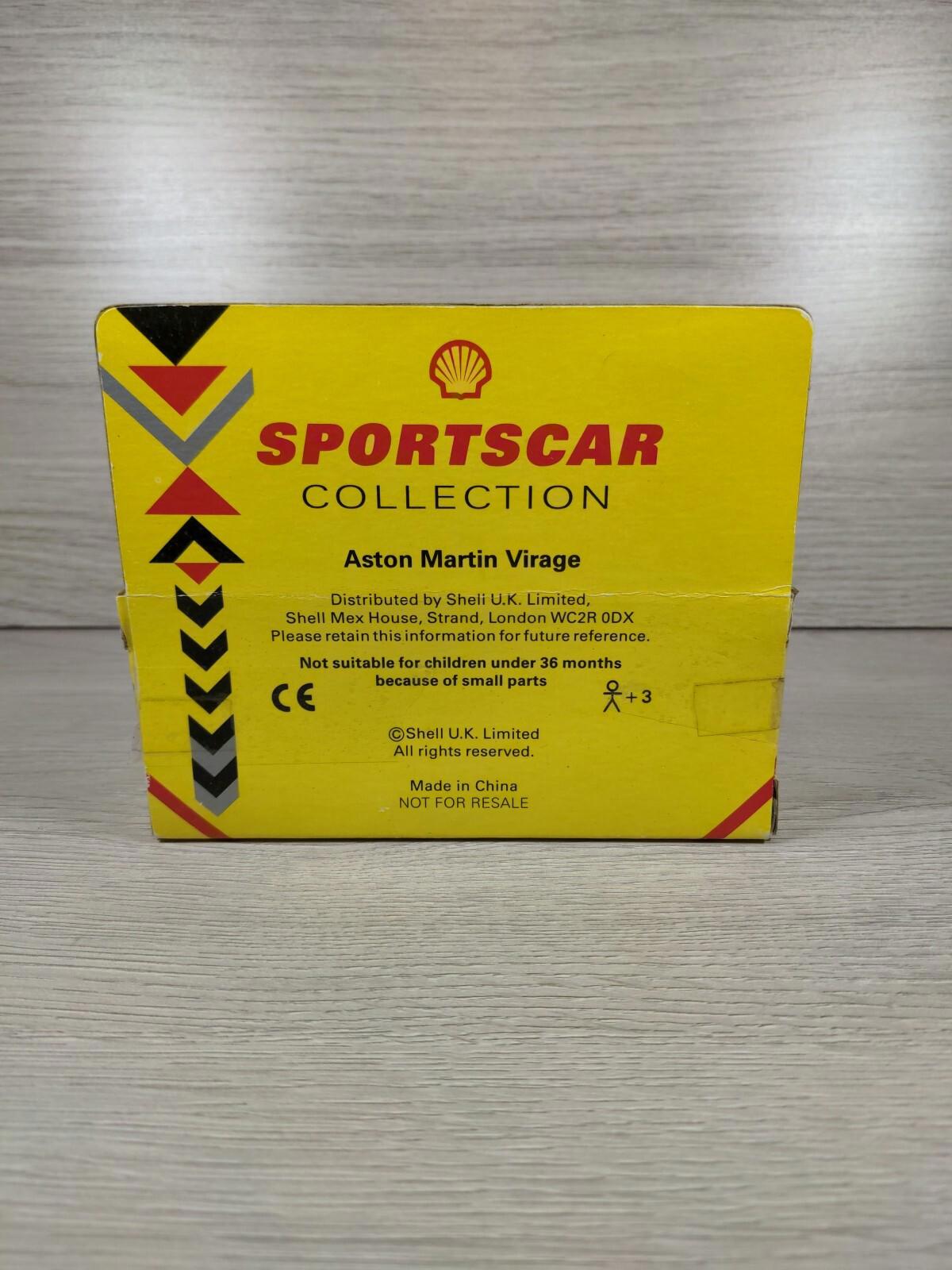 Shell Garage Sports Car Collection Aston Martin Virage Dicast Car Vintage Retro