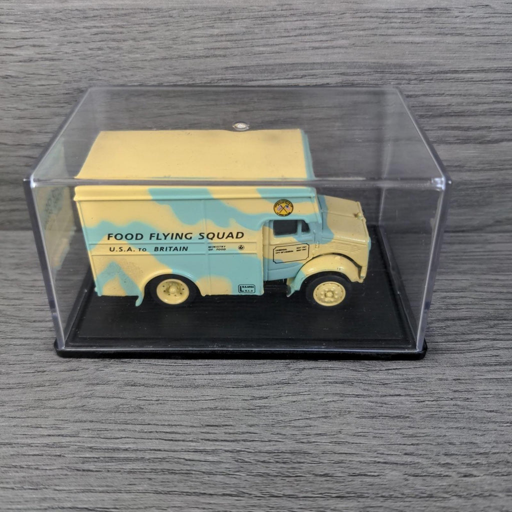 Oxford Military Food Flying Squad Bedford OX 30cwt Van 1:76 Scale Die-Cast Model