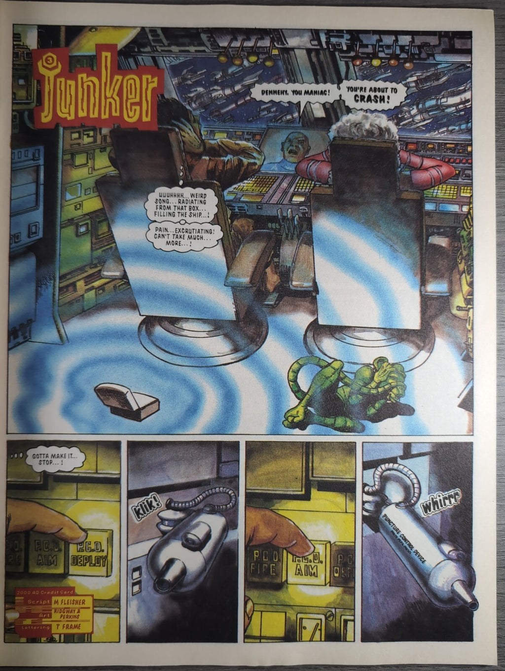 2000AD Prog 710 Featuring Judge Dredd Comic 22nd Dec 1990 Vintage Retro Comic