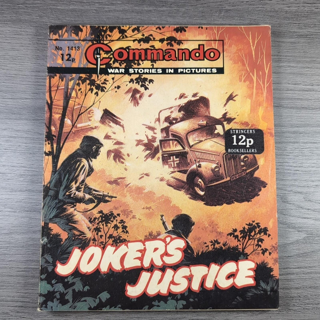 Commando Comic Issue Number 1413 Jokers Justice