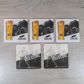 Carling 5 x Vintage Beer Mats Pub Bar Coaster Breweriana - Retrorama UK