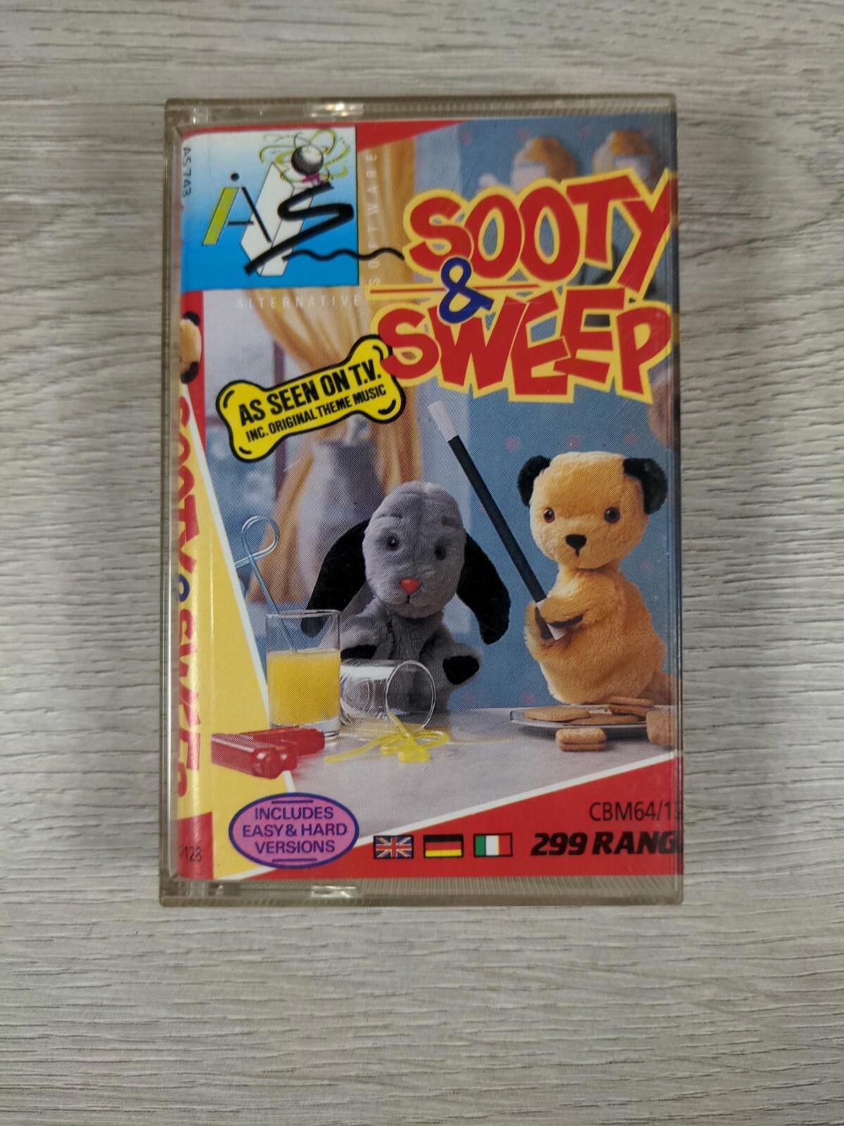 Sooty & Sweep Commodore 64 C64 Game Cassette Tested & Working