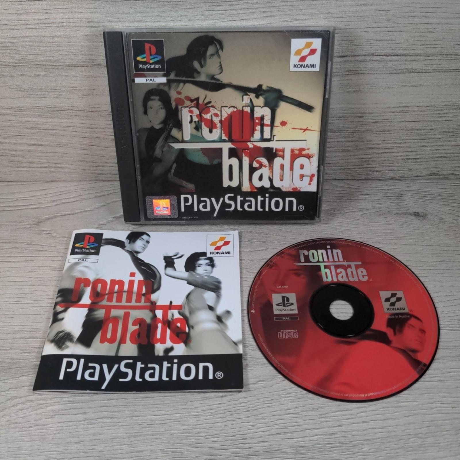 Ronin Blade Playstation 1 PS1 Game + Manual Tested & Working PAL