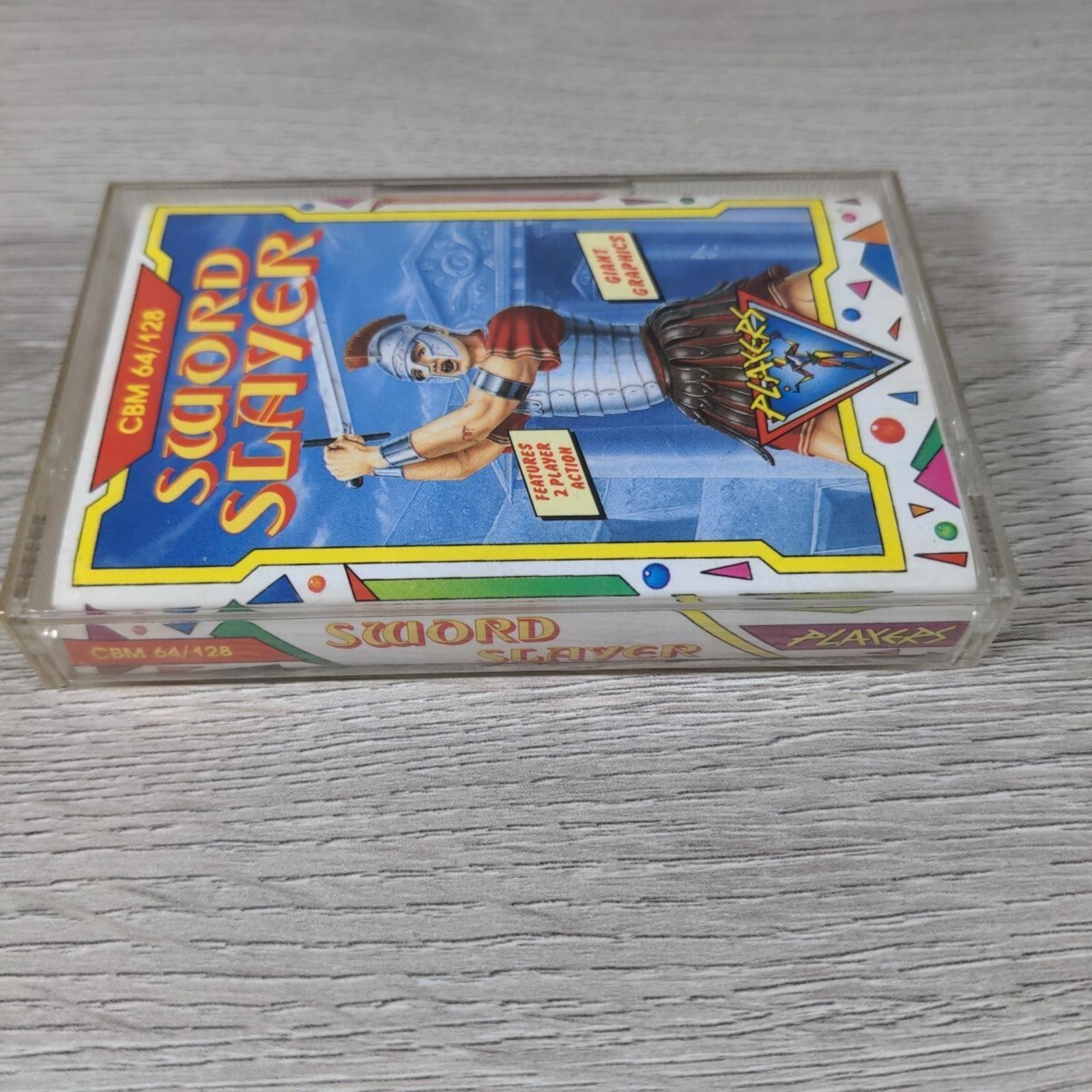 Sword Slayer Commodore 64 C64 Video Game Cassette Tested & Working Vintage Game