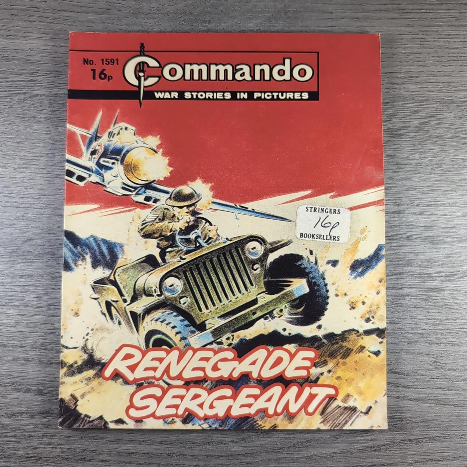 Commando Comic Issue Number 1591 Renegade Sergeant
