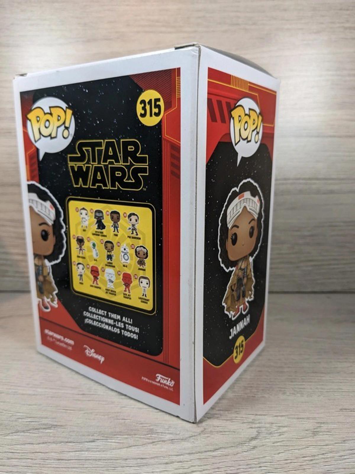 Funko Pop Star Wars Jannah No 315 Vinyl Toy Figure - Retrorama UK