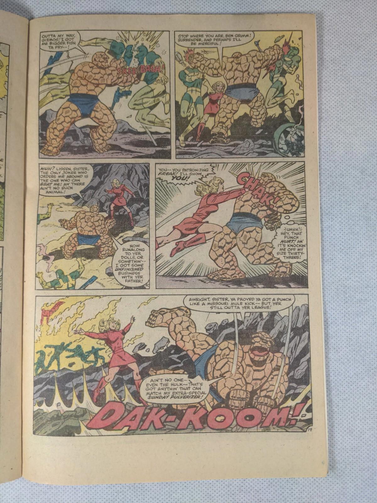Marvel Comics Two-In-One The Thing And The Human Torch #89 July 1982