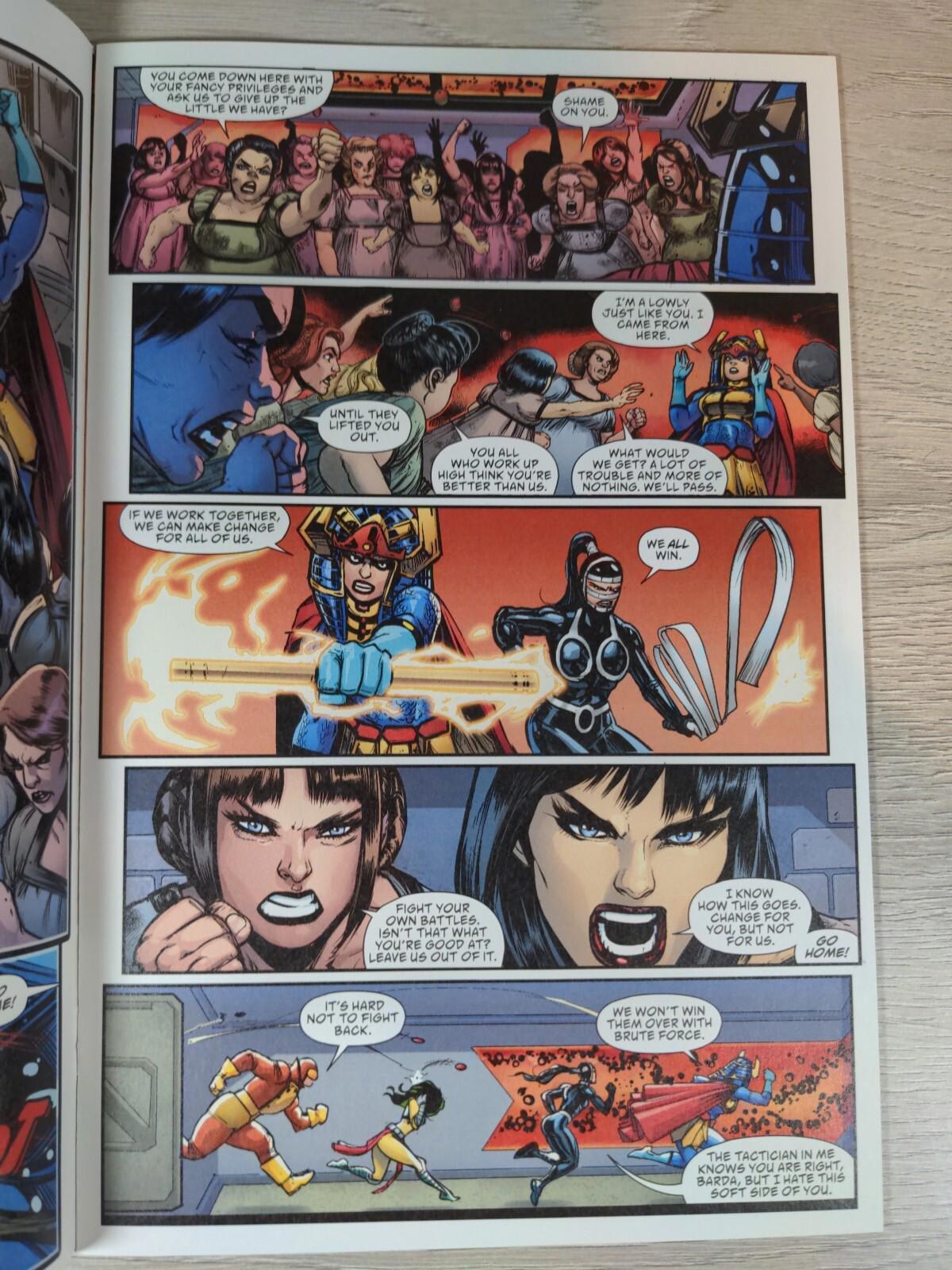 DC Universe - Female Furies Comic issue No 6 - Darkseid Defeated - 2019