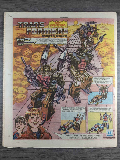 2000AD Prog 436 Featuring Judge Dread Comic 21st Sept 1985 Vintage Retro Comic
