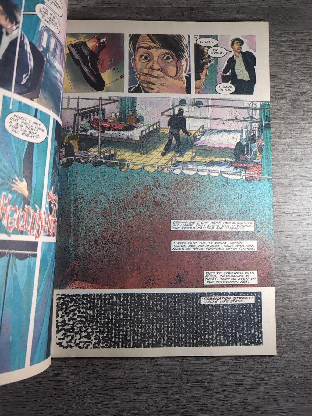 2000AD Presents Crisis issue #51 Comic Vintage Retro Collectable