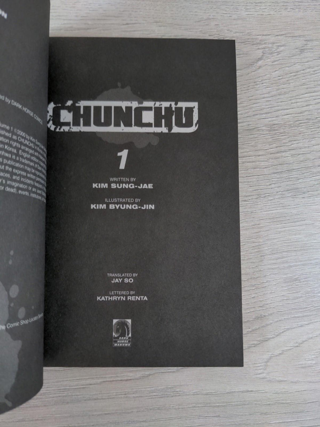 Chunchu: The Genocide Fiend Volume 1 by Jae Kim Sung Manga Paperback Book 2007