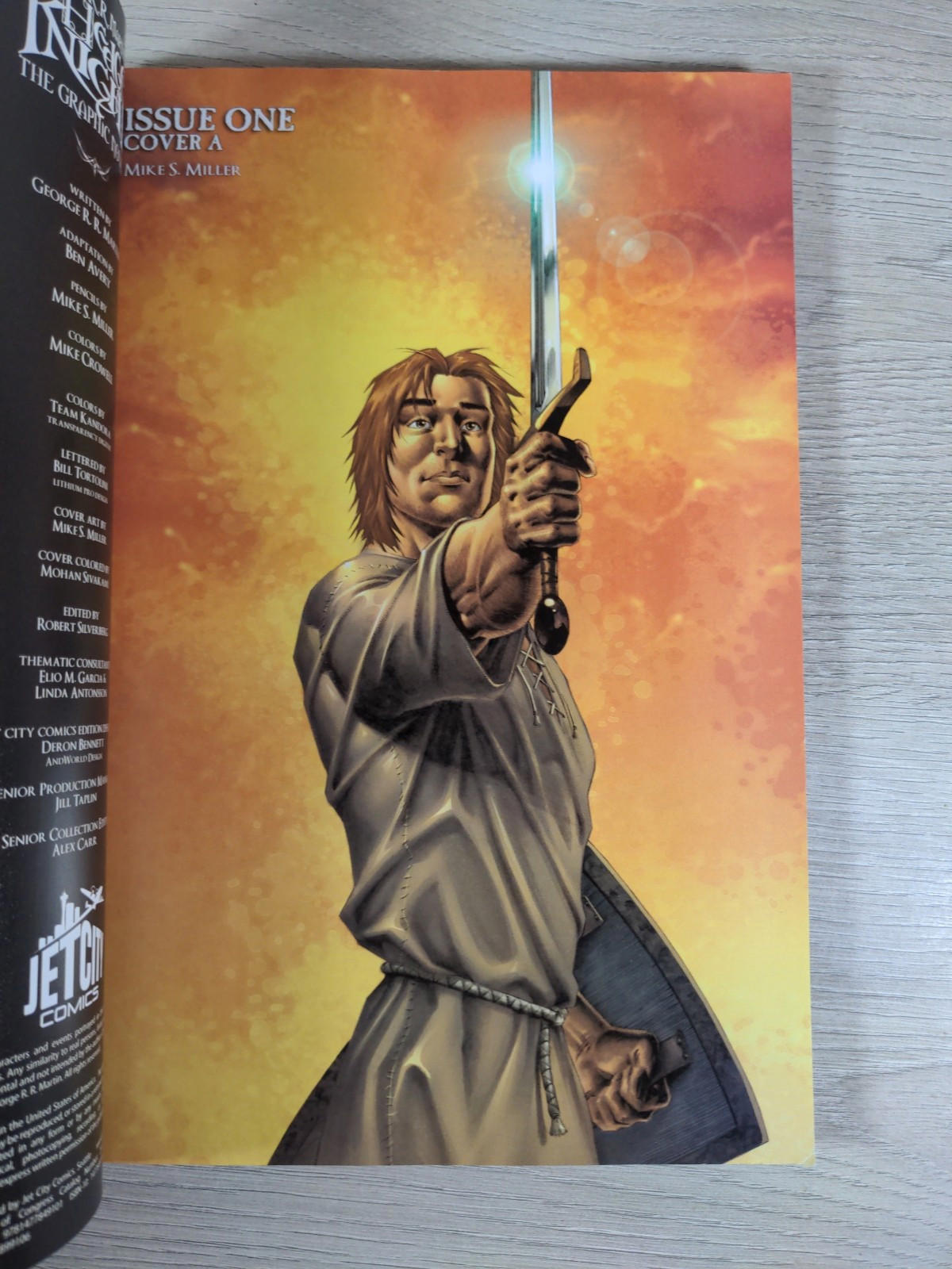 The Hedge Knight: Prequel GOT Graphic Novel George R. R. Martin Jet City Comics