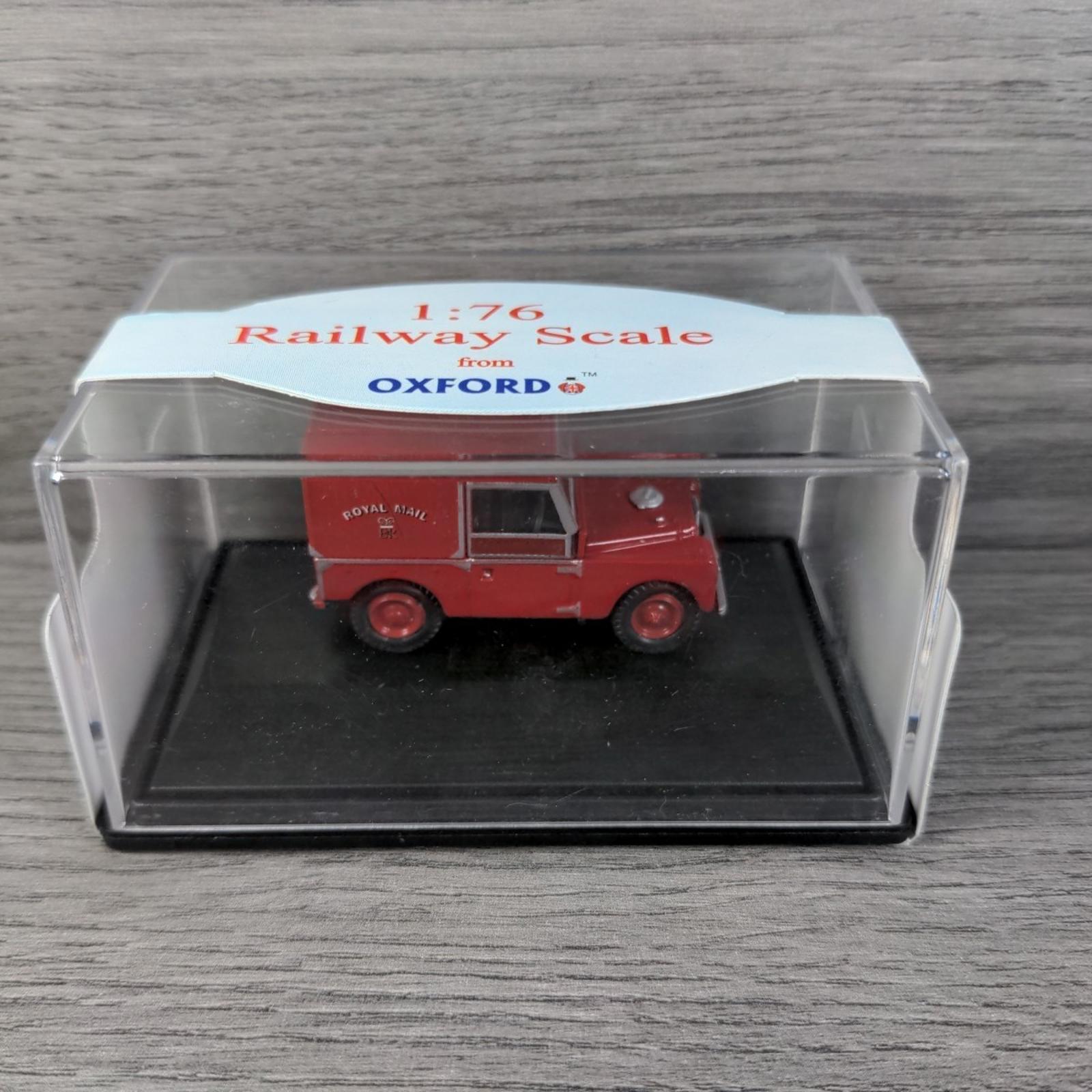 Oxford Railway Scale Royal Mail Land Rover 88 1:76 Scale Die-Cast Model
