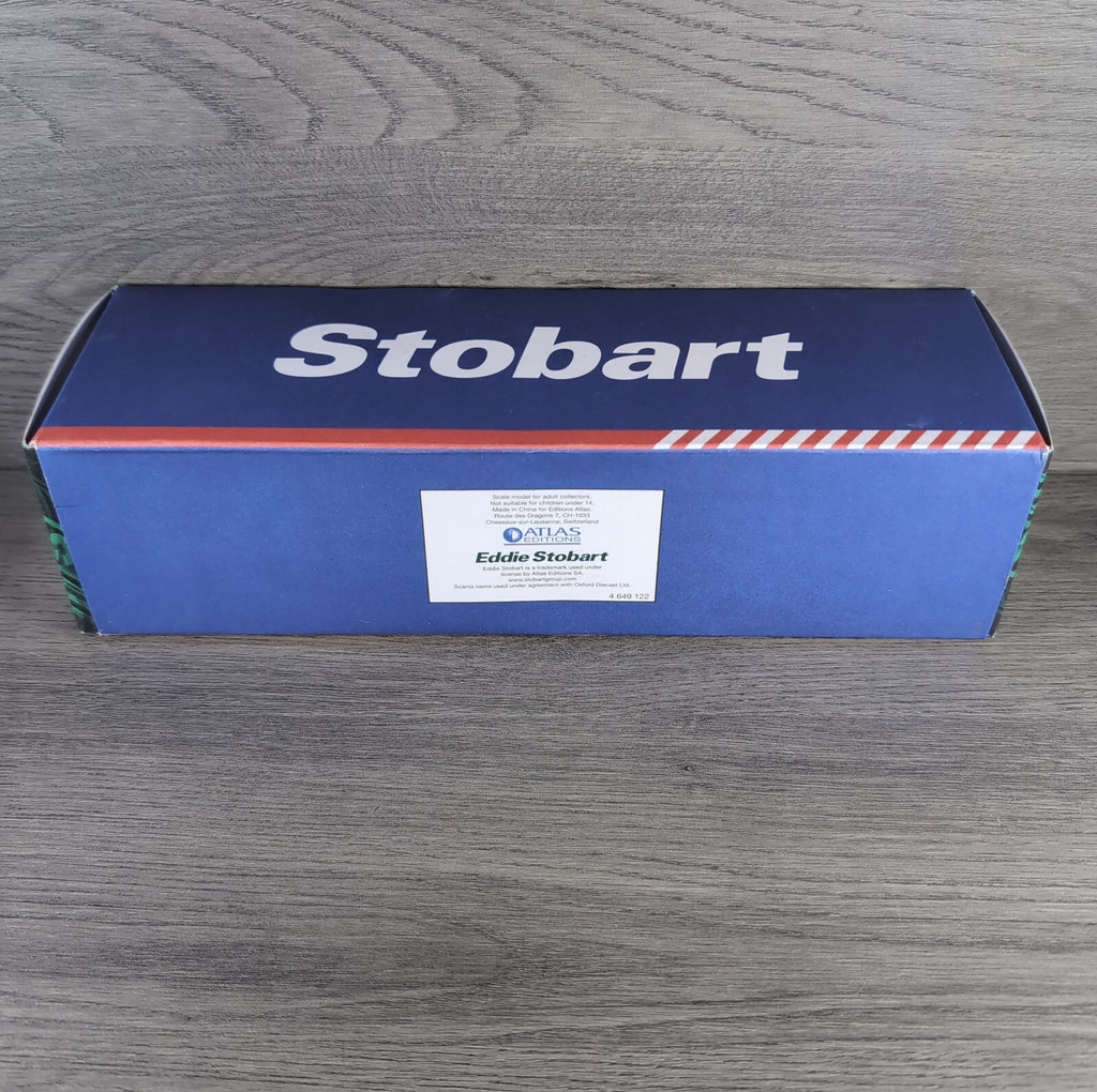 Atlas Editions Eddie Stobart Scania R440Highline Skeletal Trailer Olave St Clair