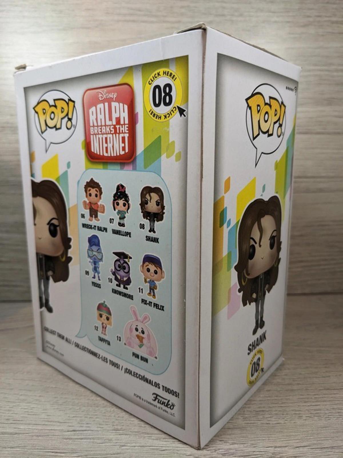 Funko Pop Ralph Breaks The Internet Shank No 8 Vinyl Toy Figure - Retrorama UK