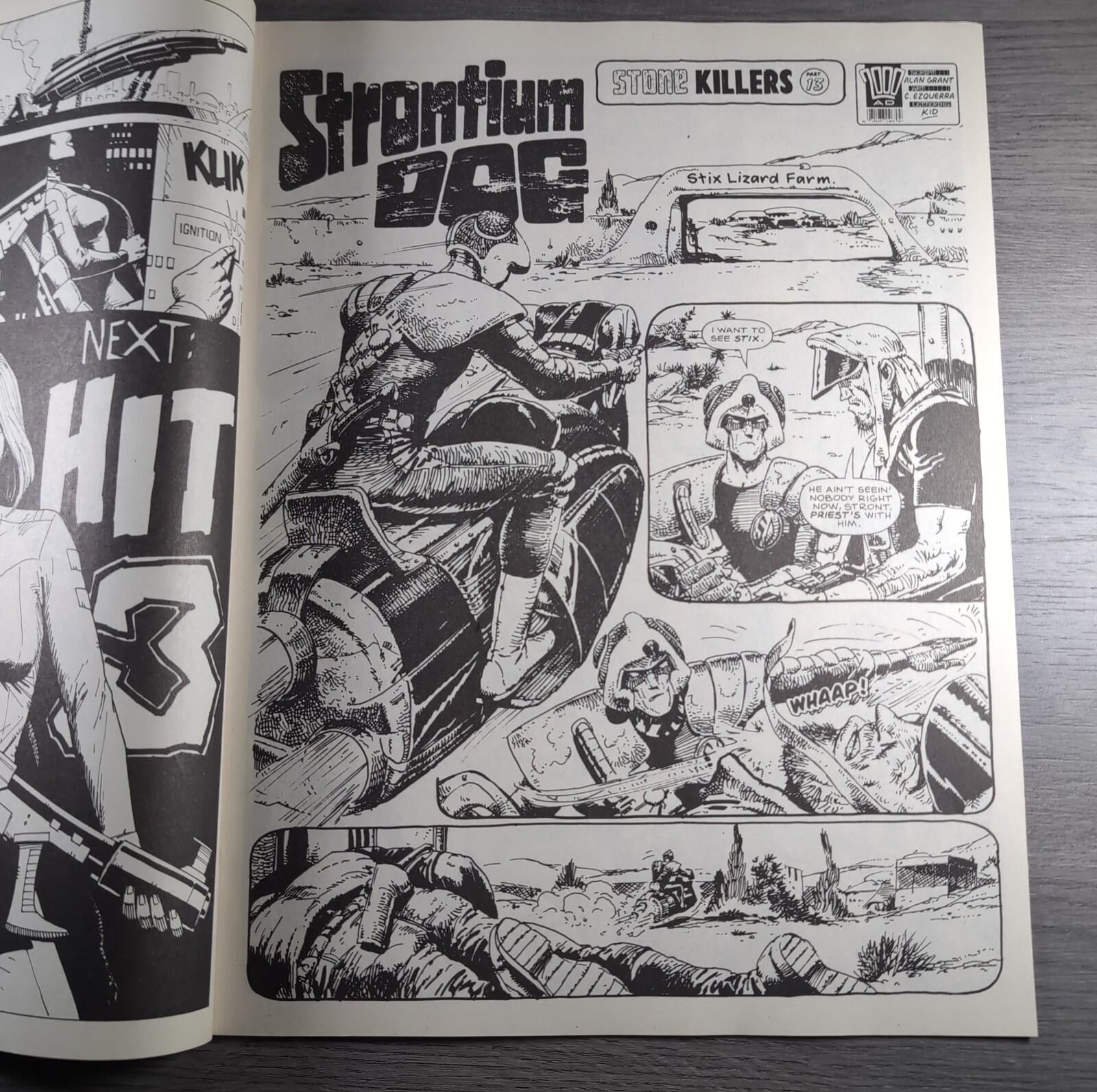 2000AD Prog 572 Featuring Judge Dredd 30th April 1988 Vintage Comic