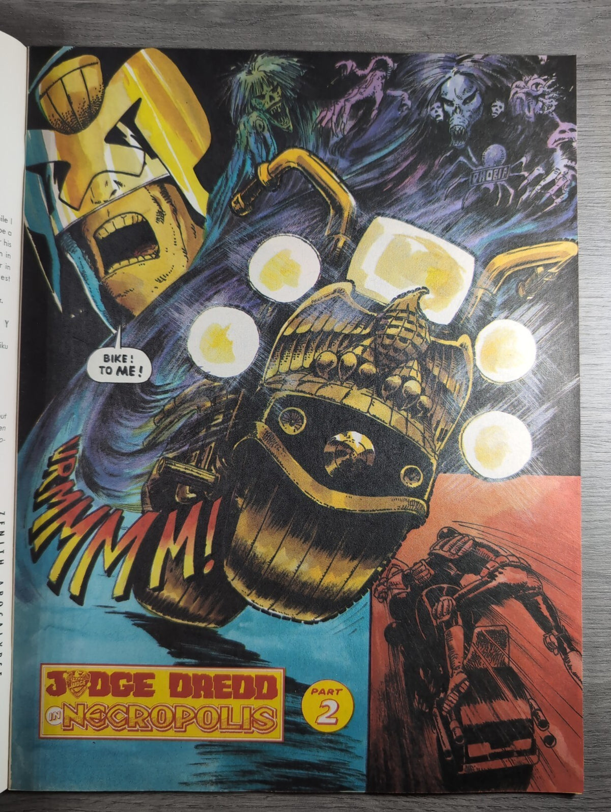 2000AD Prog 675 Featuring Judge Dredd Comic 21st April 1990 Vintage Retro Comic