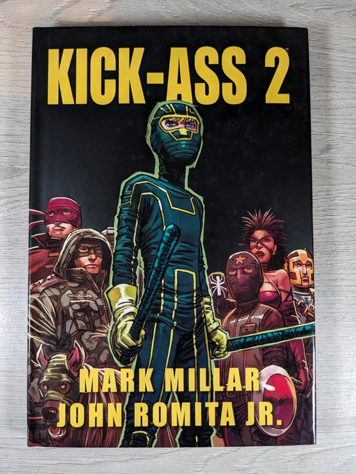 Kick-Ass 2 Variant Cover by Mark Millar Hardcover Graphic Novel 2012