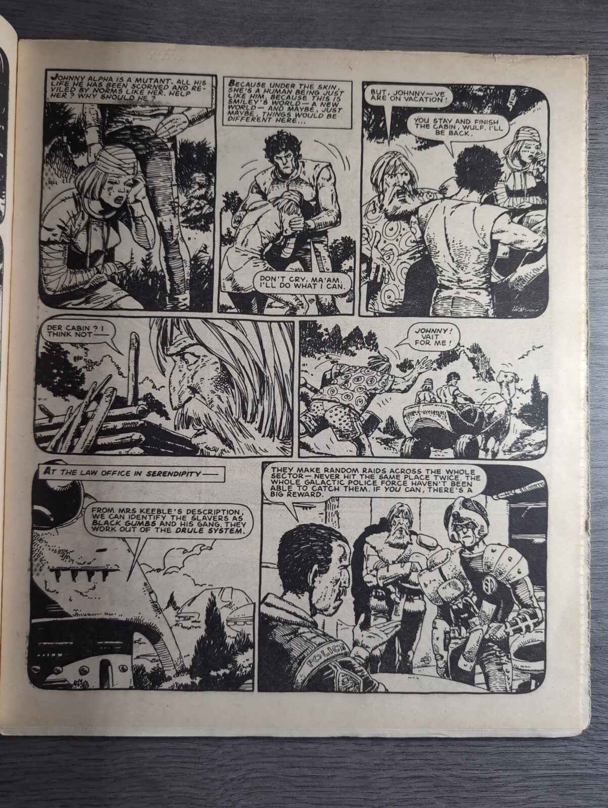 2000AD Prog 426 Featuring Judge Dread Comic 13th July 1985 Vintage Retro Comic