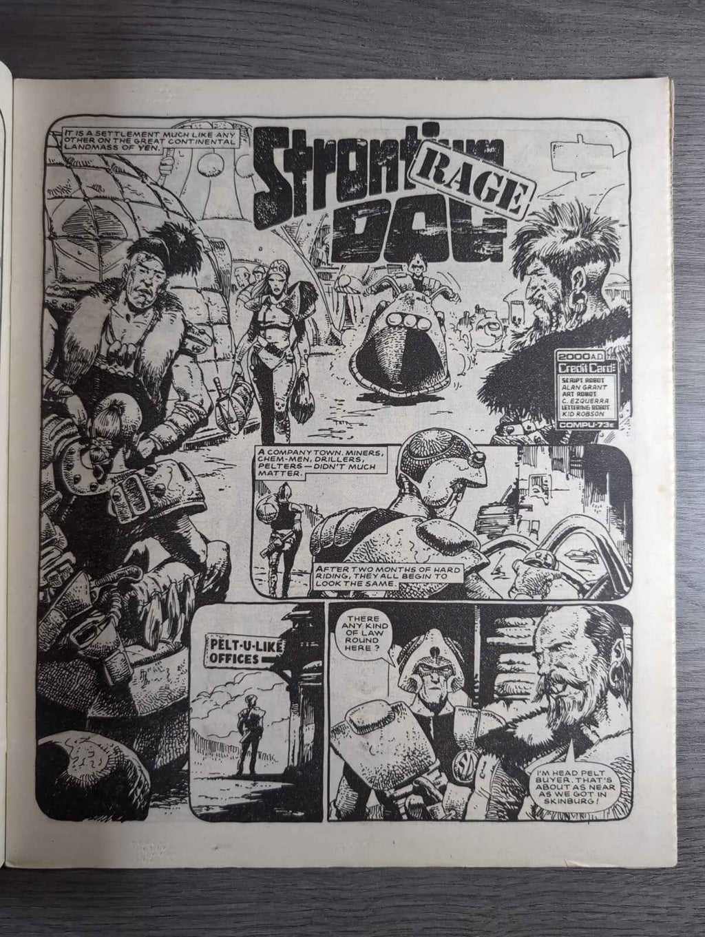 2000AD Prog 480 Featuring Juddge Dread Comic Date 26th July 1986 Vintage Comics