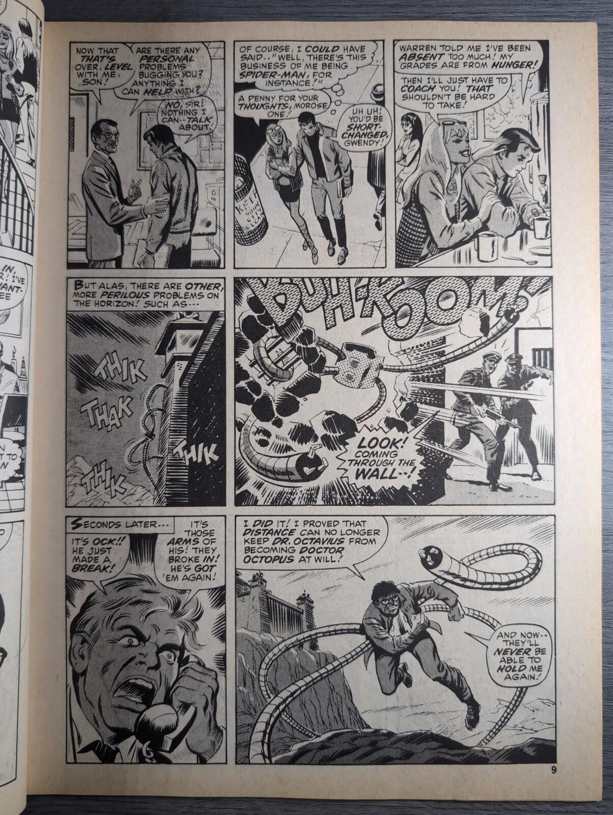Spider-Man Comics Weekly No 113 Marvel Comics UK 12th April 1975 Vintage Comic